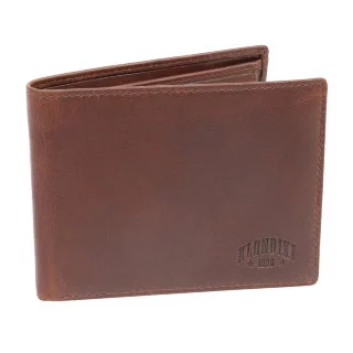 Бумажник KLONDIKE, KD1120-03 Dawson коричневый